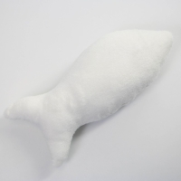 Лежанка с рыбкой, 45х35х11 см, молочная Лежанка с рыбкой, 45х35х11 см, молочная