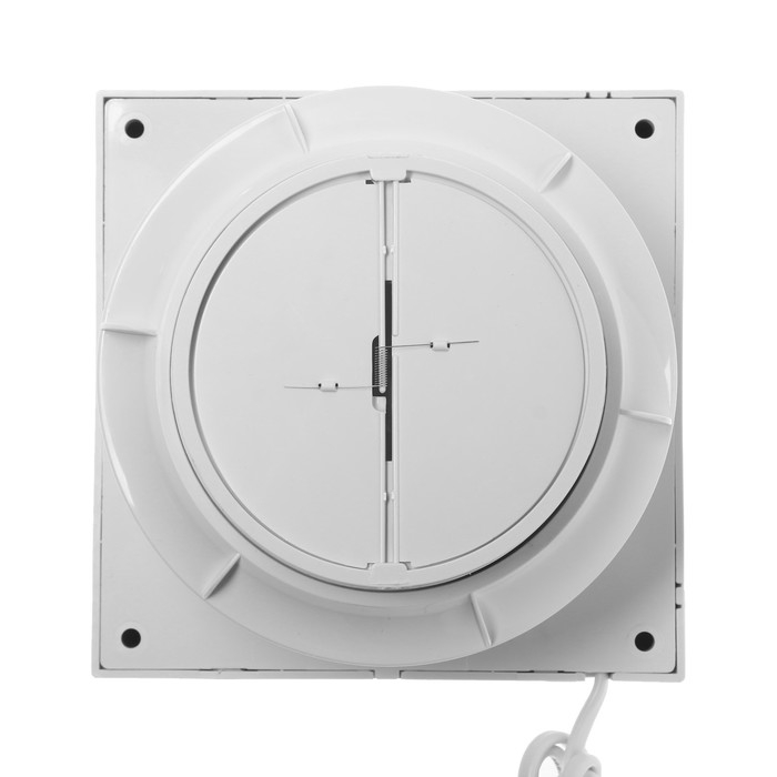 Вентилятор вытяжной ZEIN LOF-11, d=100 мм, 220 В, 14 Вт, с проводом, обратный клапан