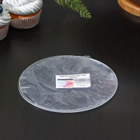 Подложка акриловая, круг d=15 см, h=0,3 см, цвет прозрачный Подложка акриловая, круг d=15 см, h=0,3 см, цвет прозрачный