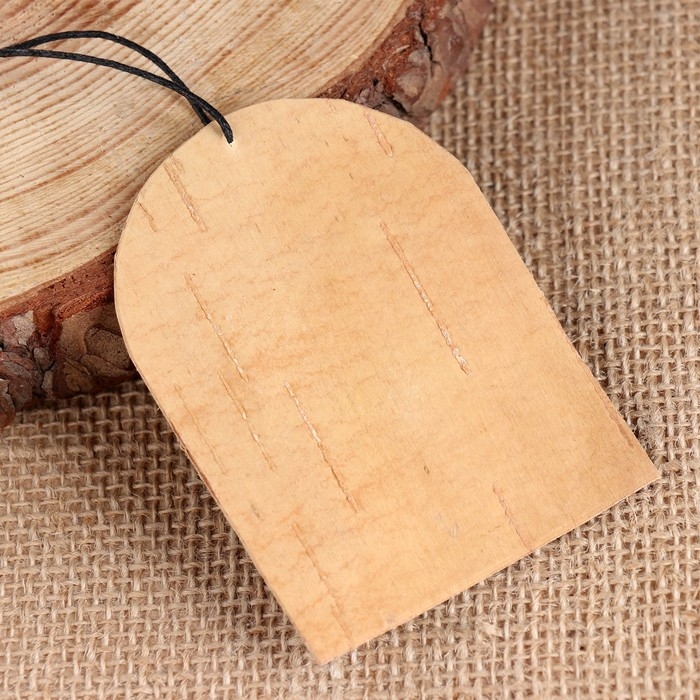 Сувенир &laquo;Молитва перед началом всякого дела&raquo;, 6,5&times;9 см, береста