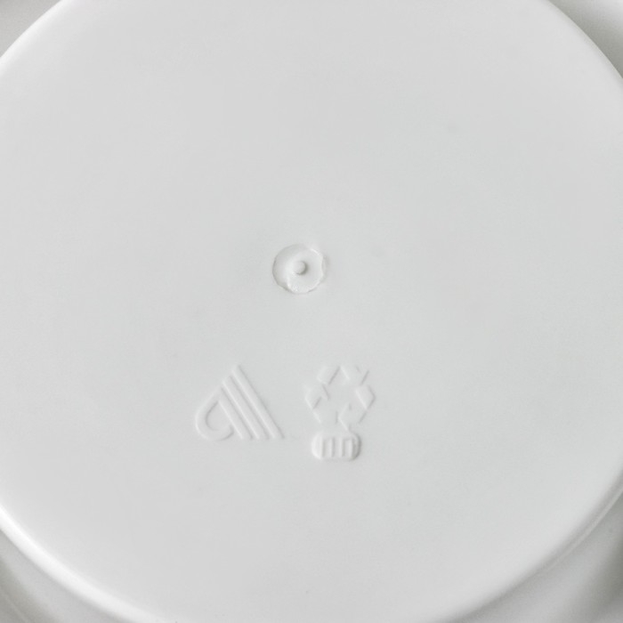 Ваза для цветов под срезку, 3 л, пластиковая, цвет белый Ваза для цветов под срезку, 3 л, пластиковая, цвет белый