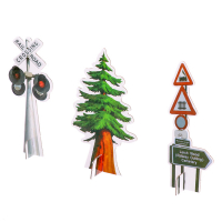 Железная дорога &laquo;Скорый поезд&raquo;, радиоуправление, эффект дыма