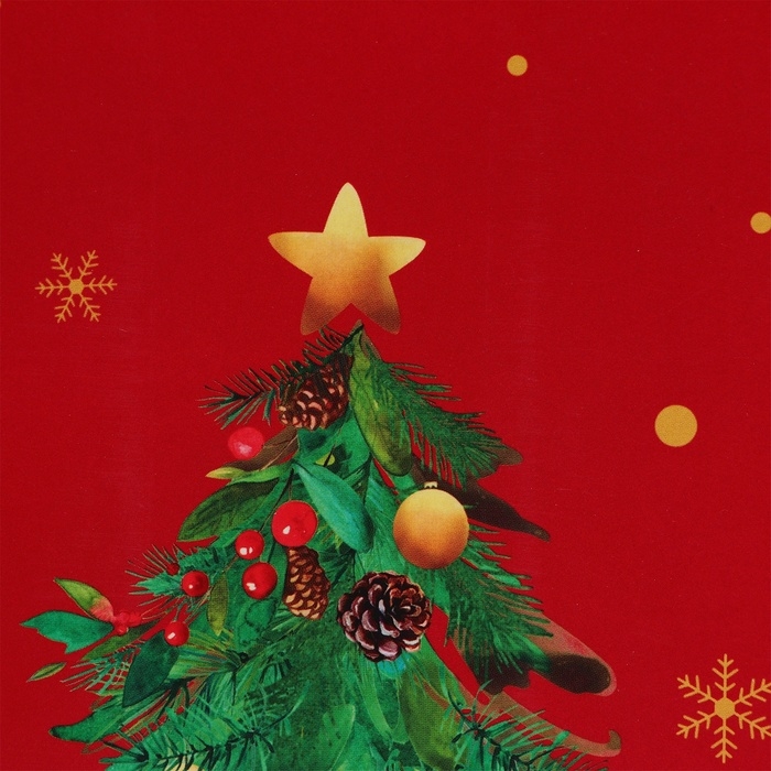 Новый год. Пакет подарочный новогодний под бутылку, упаковка Новый год. Пакет подарочный новогодний под бутылку, упаковка "Ёлка", 12 х 36 х 8,5 см.