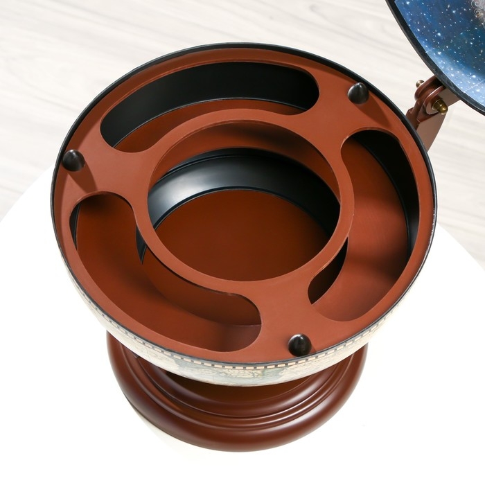 Глобус бар декоративный "Карта капитана" 38х33х48 см