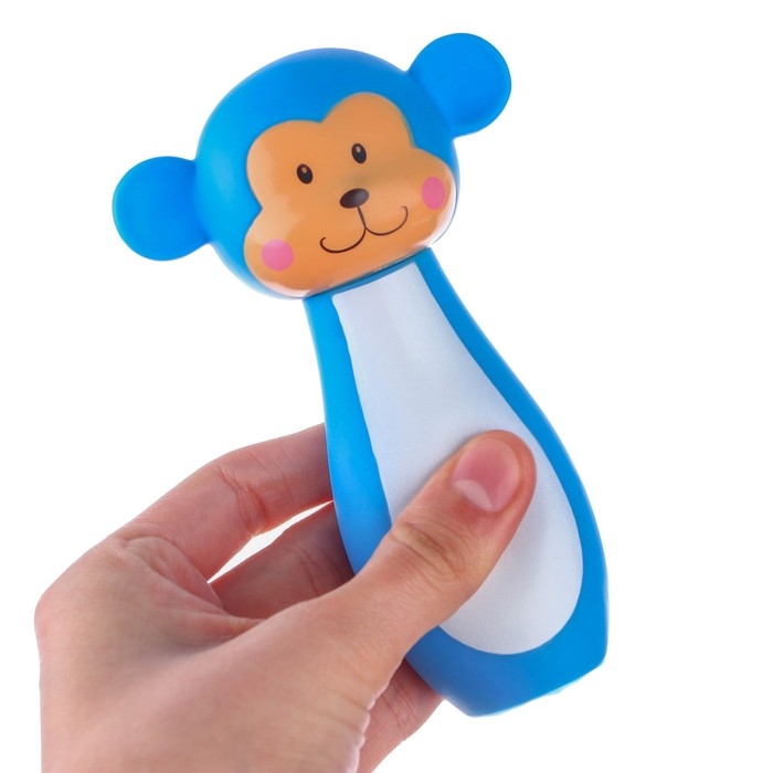 Резиновая игрушка для ванны «Веселый боулинг», 12 см, с пищалкой, виды МИКС, Крошка Я Резиновая игрушка для ванны «Веселый боулинг», 12 см, с пищалкой, виды МИКС, Крошка Я