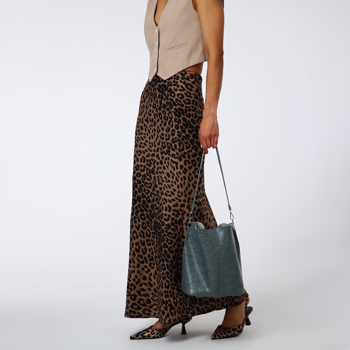 Сумка женская на магните TEXTURA, средний размер, цвет серый Сумка женская на магните TEXTURA, средний размер, цвет серый