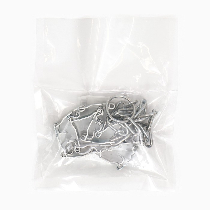 Ошейник строгий пластинчатый, 2,5 см, ОШ 50-65 см Ошейник строгий пластинчатый, 2,5 см, ОШ 50-65 см