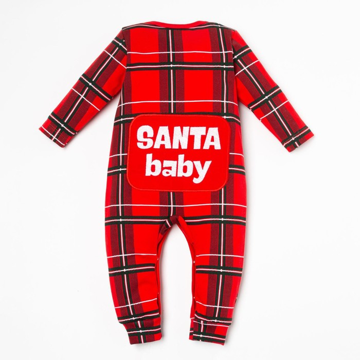 Комбинезон Крошка Я Комбинезон Крошка Я "Santa baby", рост 62-68 см, красный