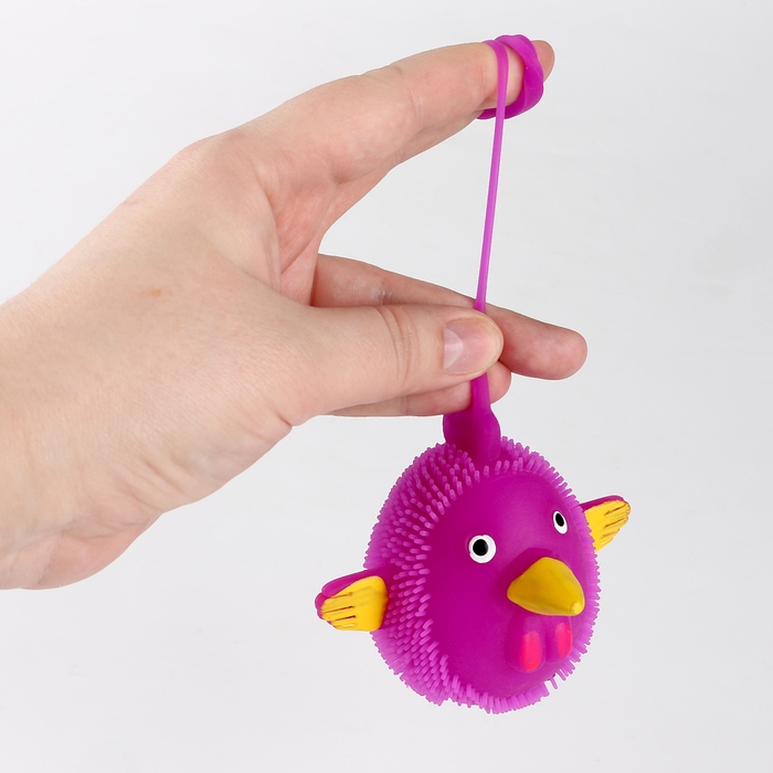 Мяч детский резиновый ёжка световой «Злые птички», цвета МИКС , в шоубоксе Мяч детский резиновый ёжка световой «Злые птички», цвета МИКС , в шоубоксе