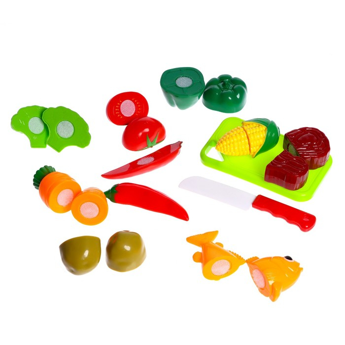 Набор продуктов для резки «Ассорти», 11 предметов Набор продуктов для резки «Ассорти», 11 предметов