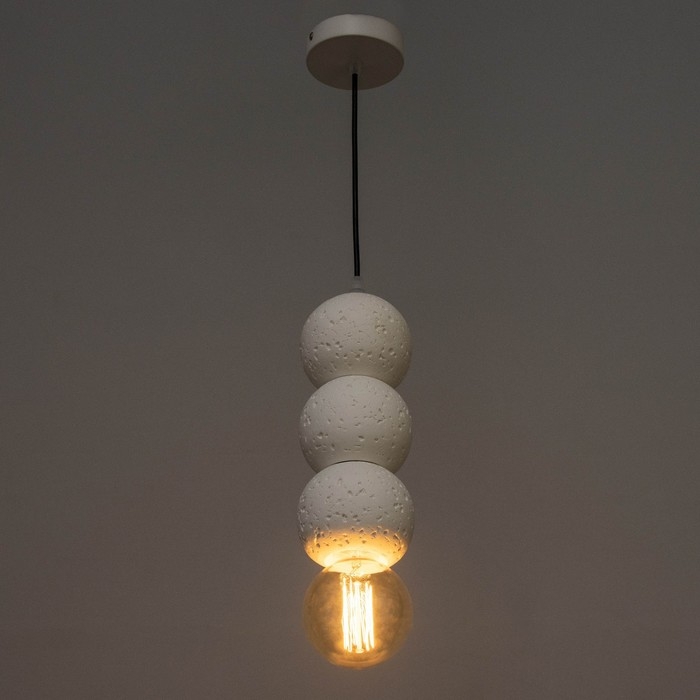 Светильник BayerLux Светильник BayerLux "Сноу-3" Е27 40Вт белый 10х10х35-100см