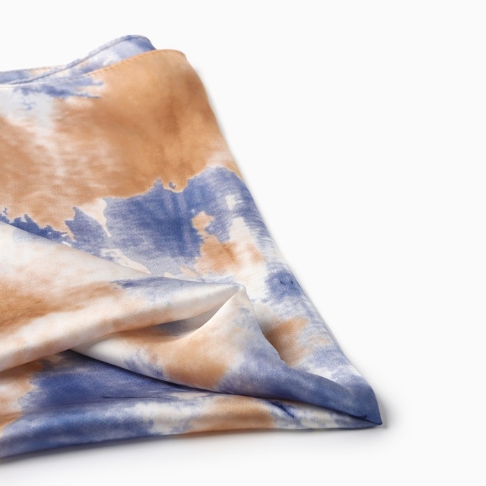 Платок женский MINAKU р-р 70*70 см, цв. синий Платок женский MINAKU р-р 70*70 см, цв. синий