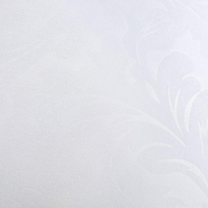 Подушка Адамас 50х70 см, искусственный лебяжий пух, микрофибра, МИКС, полиэстер