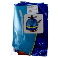 Шар фольгированный 32" &laquo;Большой вертолёт&raquo;, синий