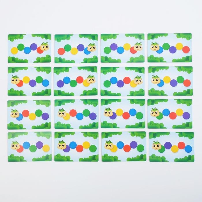 Настольная игра &laquo;Чудо-гусенка&raquo; с деревянными вложениями