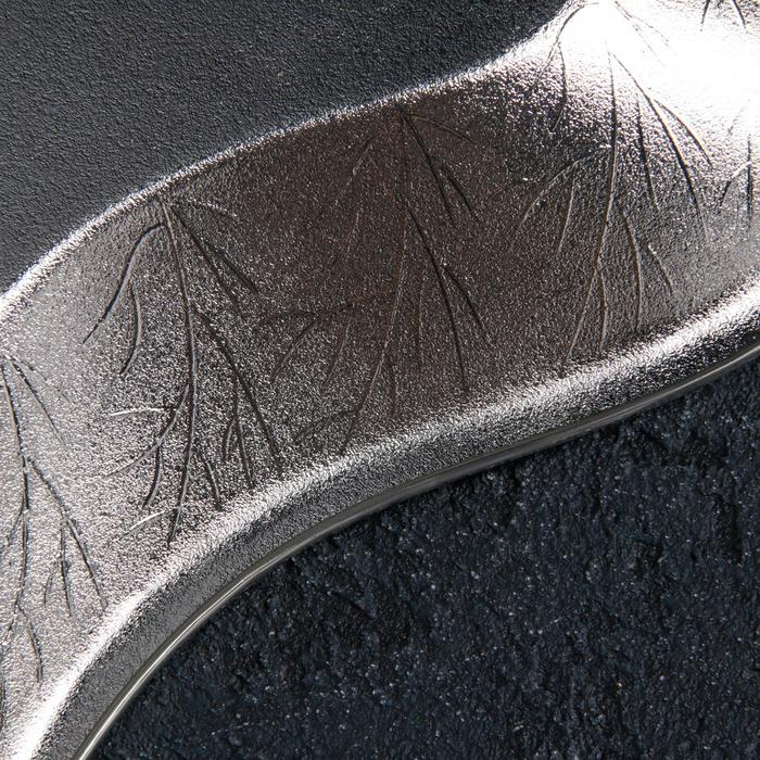 Подставка для фруктов &laquo;Лист серебро&raquo;, 22&times;12&times;2,5 см, цвет серебряный