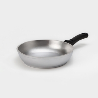 Сковорода алюминиевая, d=24 см, стеклянная крышка, съёмная ручка, цвет серый Сковорода алюминиевая, d=24 см, стеклянная крышка, съёмная ручка, цвет серый