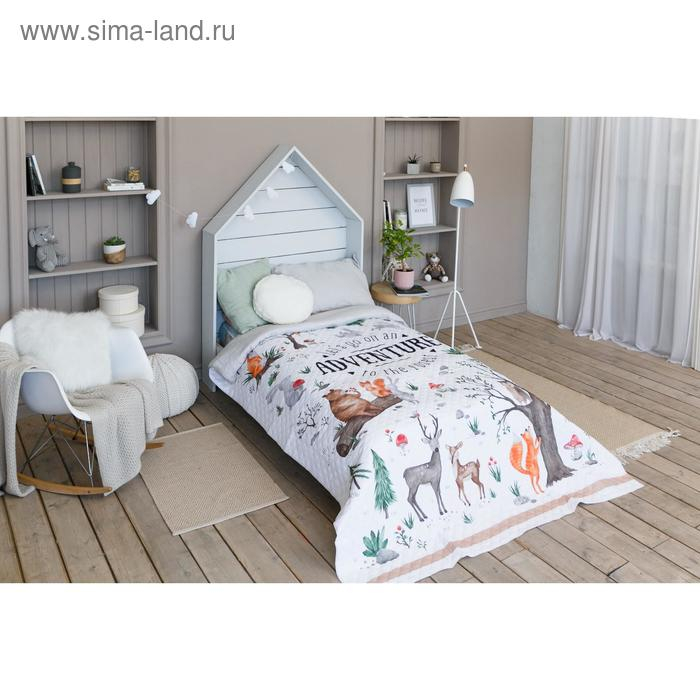 Покрывало детское Этель 2 сп "Adventure", 180х220 см, микрофибра