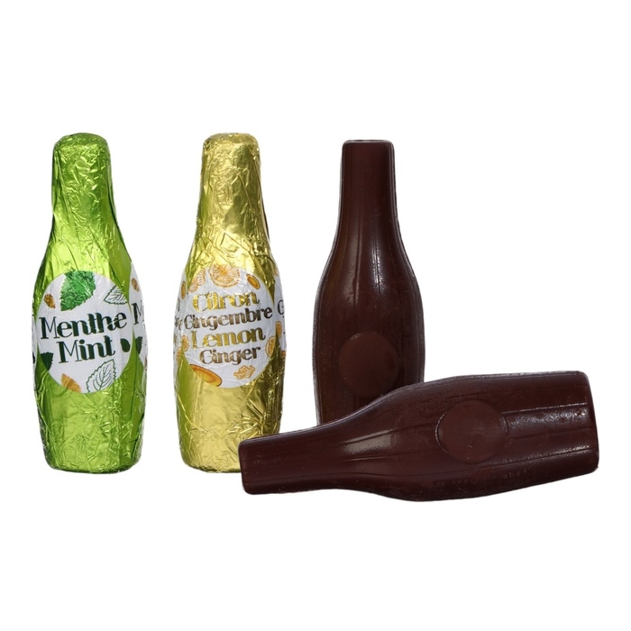 Новый год. Шоколад фигурный AFTER DINNER Menthe & Citron Gingembre, ассорти, 12 шт*13 г