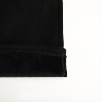 Перчатки женские, безразмерные, без утеплителя, цвет чёрный