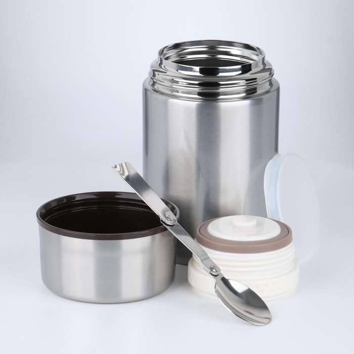 Термос для еды, 750 мл, сохраняет тепло 18 ч, 10.1 х 17.8 см