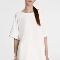 Футболка унисекс T2, молочно-белая, размер XL/XXL