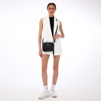 Сумка женская через плечо TEXTURA, маленький размер, цвет чёрный Сумка женская через плечо TEXTURA, маленький размер, цвет чёрный