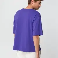 Футболка унисекс оверсайз Street Vibes, фиолетовая, размер XL/XXL Футболка унисекс оверсайз Street Vibes, фиолетовая, размер XL/XXL