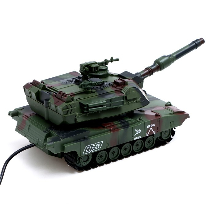 Танк на дистанционном управлении &laquo;Штурмовик&raquo;, работает от батареек, стреляет пульками, МИКС