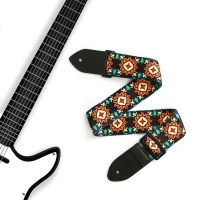 Ремень для гитары Music Life, 60-117х5 см, орнамент Ремень для гитары Music Life, 60-117х5 см, орнамент