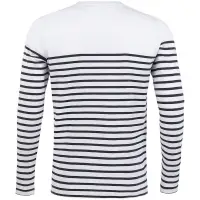 Футболка мужская с длинным рукавом Matelot LSL Men, белая с темно-синим, размер S