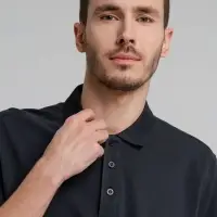 Рубашка поло мужская Neptune темно-синяя, размер S Рубашка поло мужская Neptune темно-синяя, размер S