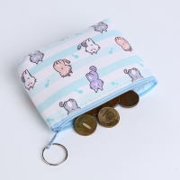 Кошелёк монетница на молнии, цвет МИКС Кошелёк монетница на молнии, цвет МИКС