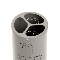 Подставка для зонтов 18 х 18 х 52 см, графит Подставка для зонтов 18 х 18 х 52 см, графит