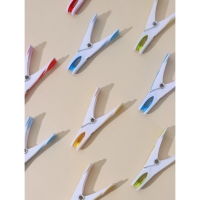 Прищепки бельевые «Тюльпаны», 8,5 см, 12 шт, цвет МИКС Прищепки бельевые «Тюльпаны», 8,5 см, 12 шт, цвет МИКС