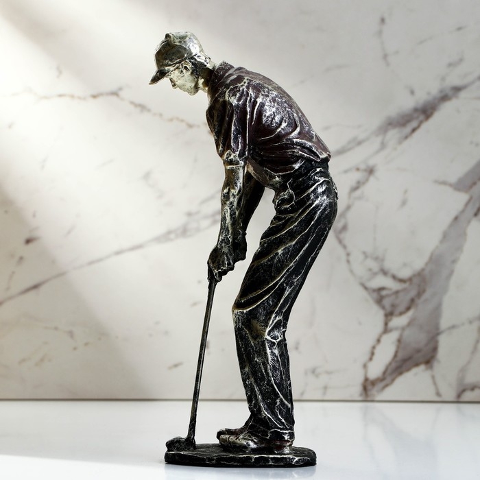 Статуэтка полистоун &laquo;Гольфист&raquo; 12 х 10 х 33 см