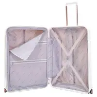 Чемодан Victoria L, белый