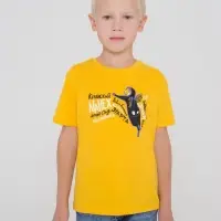 Футболка детская &laquo;Гидонисты&raquo;, желтая, на рост 106-116 см (6 лет)