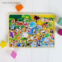 Конструктор магнитный &laquo;Зоопарк&raquo;