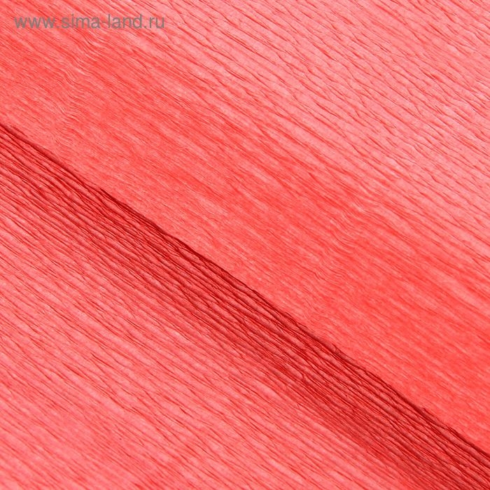 Бумага для упаковки и поделок, гофрированная, розовая, персиковая, однотонная, двусторонняя, рулон 1 шт., 0,5 х 2,5 м Бумага для упаковки и поделок, гофрированная, розовая, персиковая, однотонная, двусторонняя, рулон 1 шт., 0,5 х 2,5 м