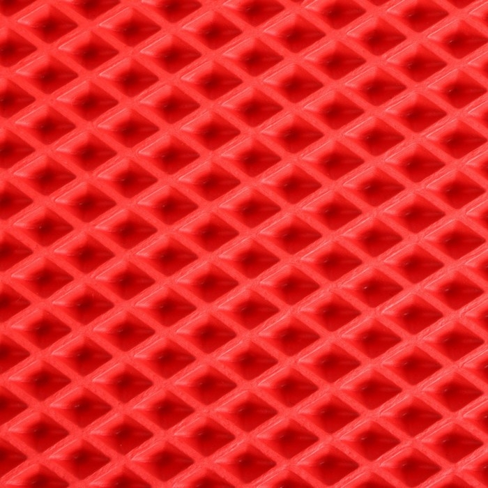 Коврик eva универсальный, Ромбы 100 х 70 см, красный