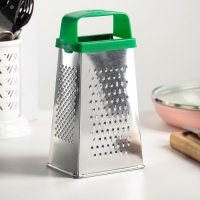 Тёрка «Универсал», 4 грани, с пластмассовой ручкой, 11×8,5×22 см, цвет МИКС Тёрка «Универсал», 4 грани, с пластмассовой ручкой, 11×8,5×22 см, цвет МИКС