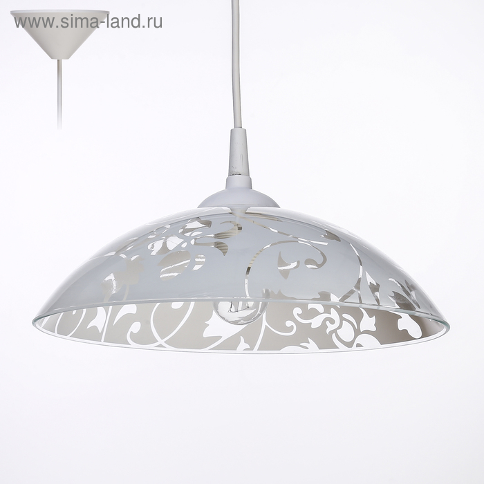 Светильник BayerLux Подвес "Эрика" E27 60Вт  30 см.