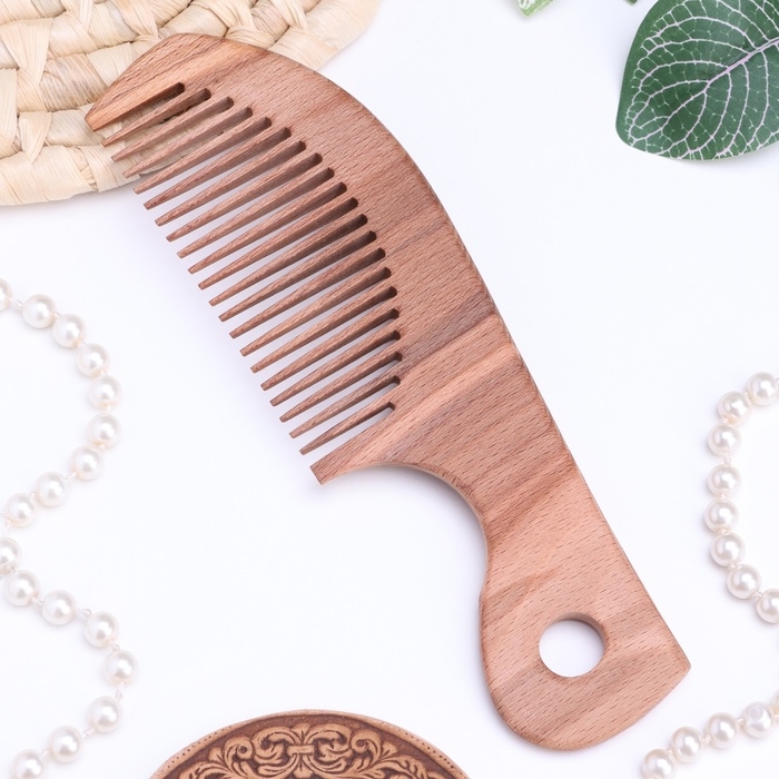 Расческа вид 3, 20 см, бук Расческа вид 3, 20 см, бук