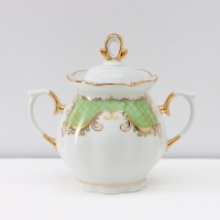 Сервиз кофейный фарфоровый «Симфония», 15 предметов: кофейник 800 мл, сахарница 400 мл, сливочник 180 мл, чашка кофейная 110 мл, блюдце d=12 см Сервиз кофейный фарфоровый «Симфония», 15 предметов: кофейник 800 мл, сахарница 400 мл, сливочник 180 мл, чашка кофейная 110 мл, блюдце d=12 см