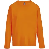 Футболка с длинным рукавом женская Monarch Women, оранжевая, размер M