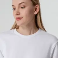 Свитшот унисекс Sublimatism, белый, размер XXL