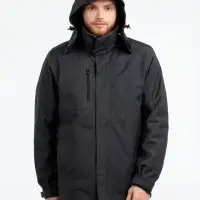 Куртка-трансформер мужская Avalanche темно-серая, размер L