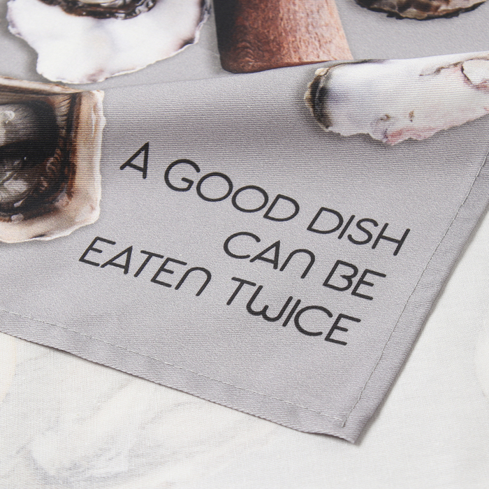 Набор полотенец "Этель" Fish dish 4 шт, 100% хлопок