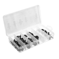 Клипсы и пистоны крепежные, 6 видов, набор 50 шт Клипсы и пистоны крепежные, 6 видов, набор 50 шт